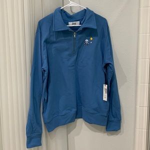 Soulcycle drew 1/4 zip sweater